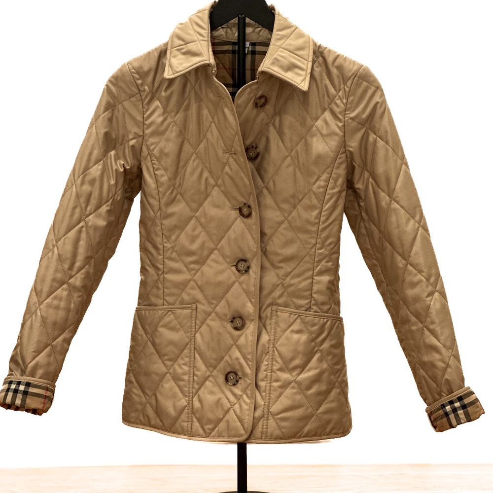 Burberry quilted jacket